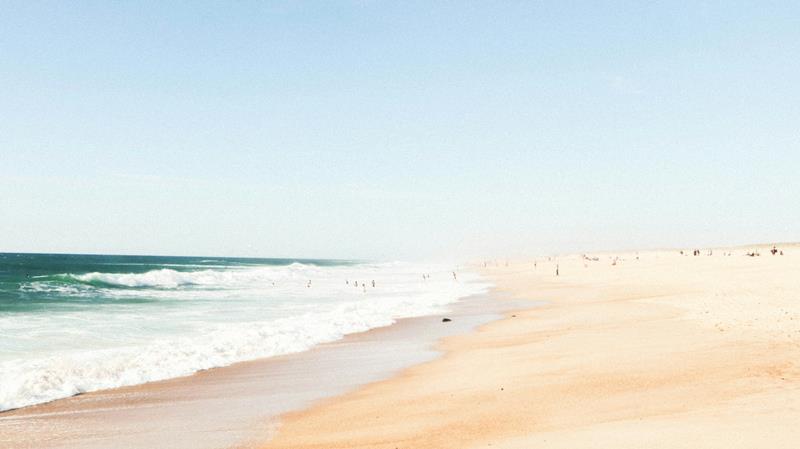 Les fameuses plages de sables fin d'Hossegor